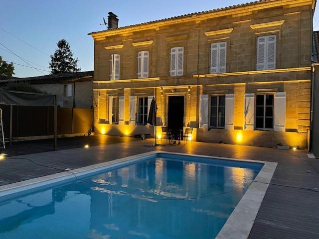 Maison De Maitre Gironde Saint-Philippe-d'Aiguille Exterior photo